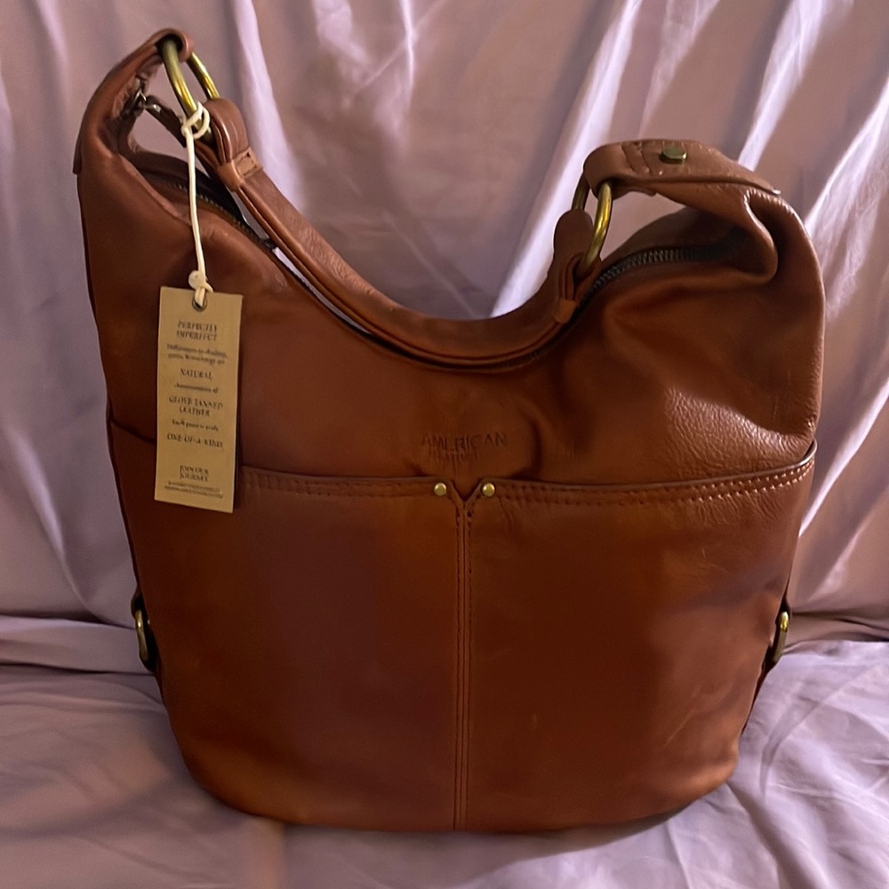 American Leather shoulder bag